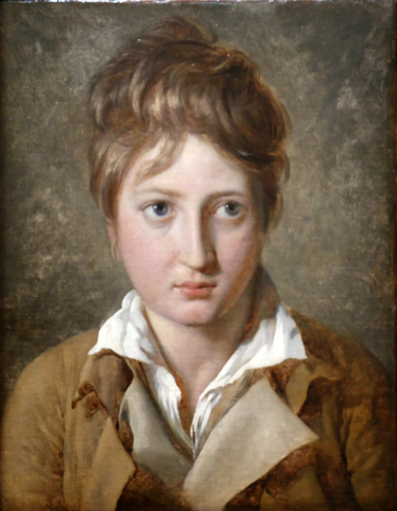 Portrett av ung gutt - Jacques-Louis David