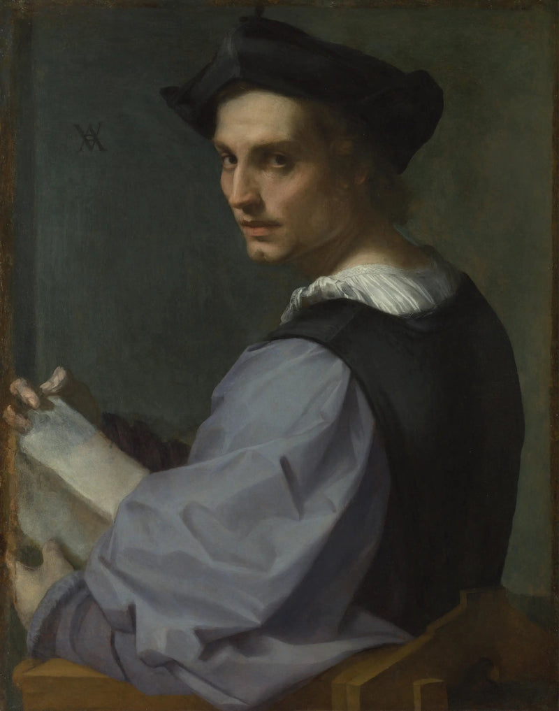 Portrett av en ung mann - Andrea del Sarto