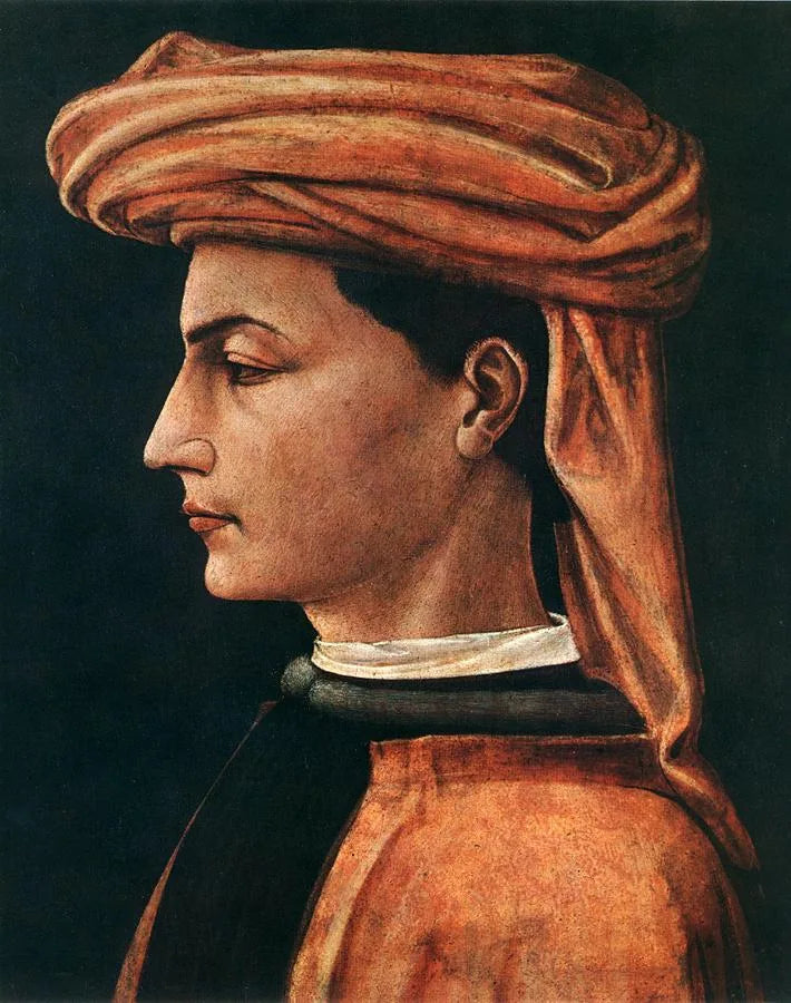 Portrett av en ung mann - Domenico Veneziano
