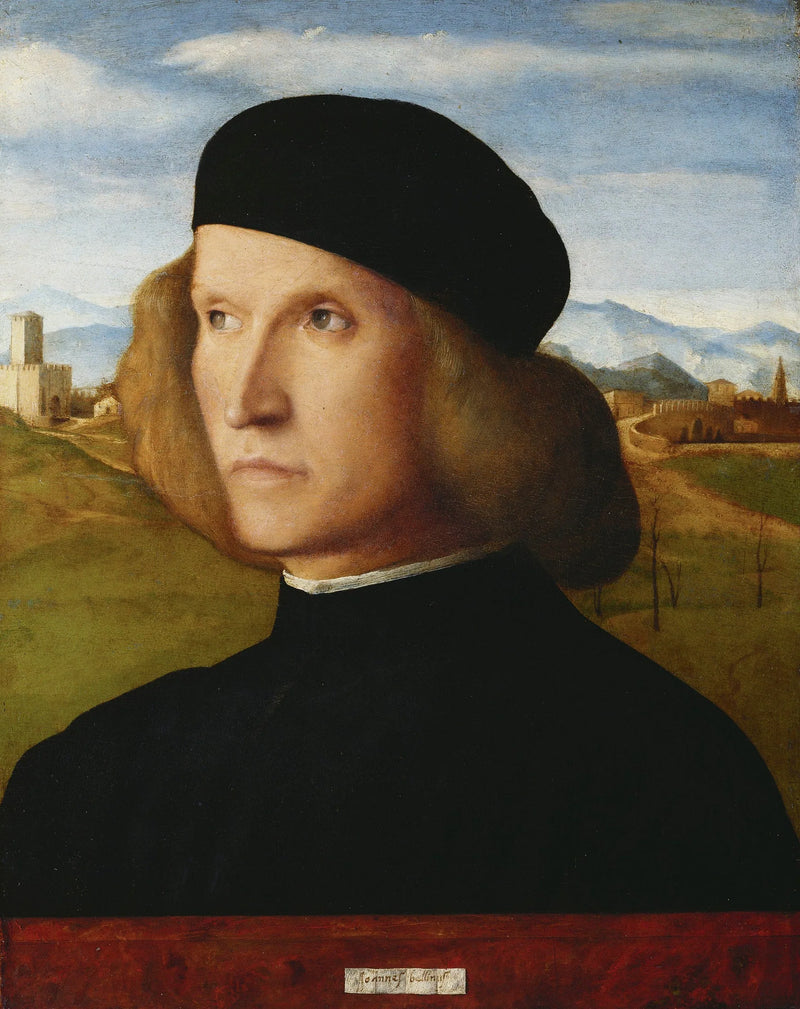 Portrett av en ung mann - Giovanni Bellini