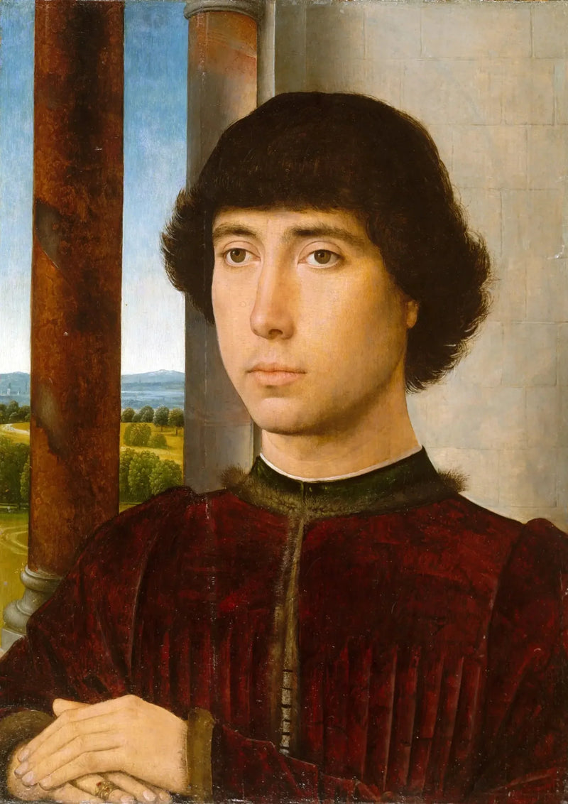 Portrett av en ung mann - Hans Memling