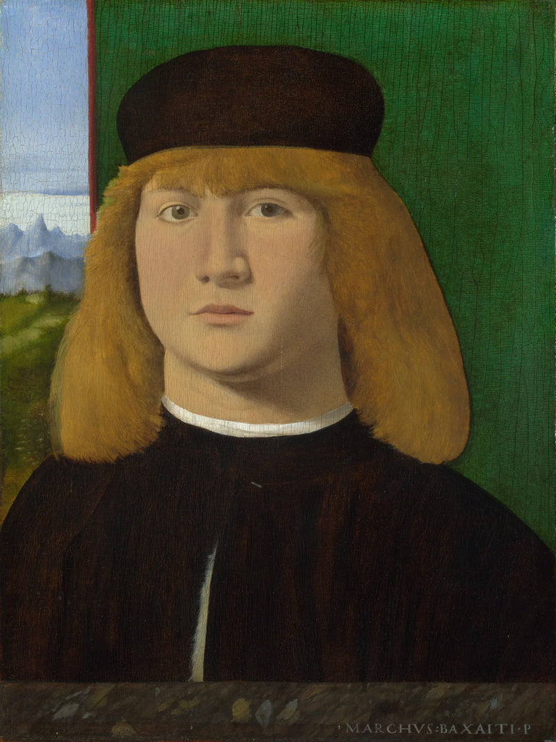 Portrett av en ung mann - Marco Basaiti