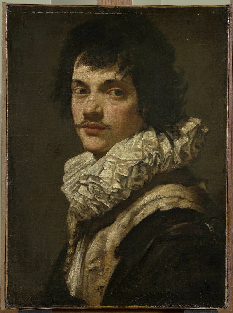 Portrett av en ung mann - Simon Vouet