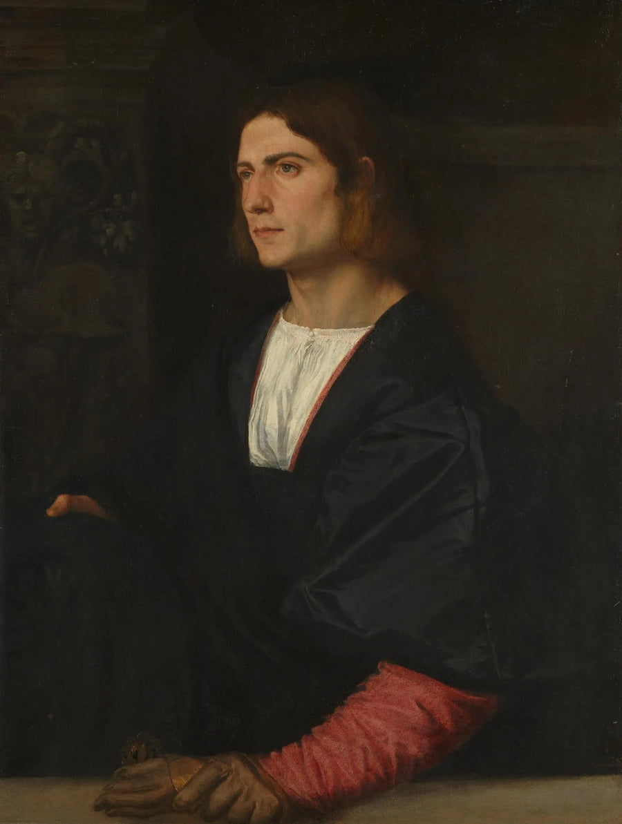 Portrett av en ung mann - Titian