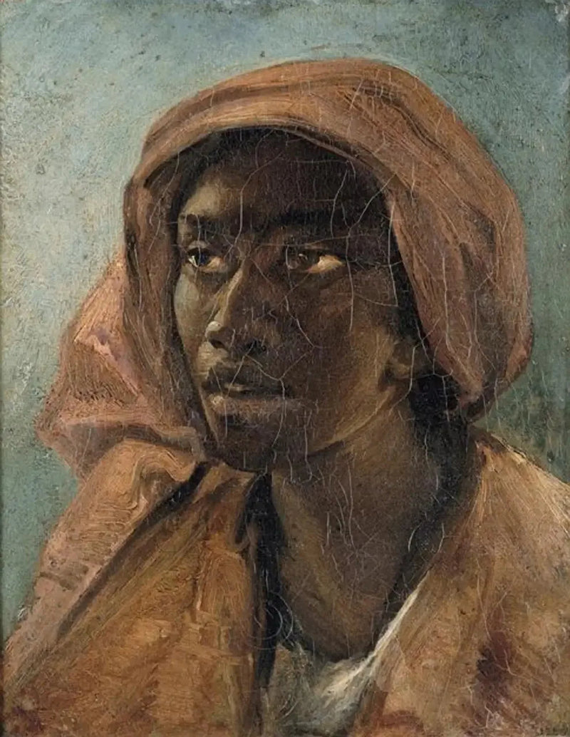 Portrett av ung métisse - Théodore Géricault
