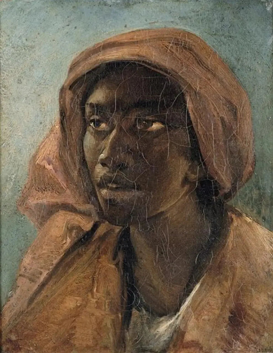 Portrett av ung métisse - Théodore Géricault