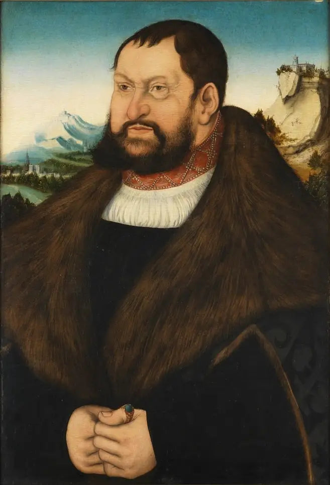 Portrett av Johann den Bestendige - Lucas Cranach den eldre
