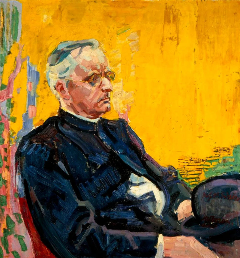 Portrett av Johann Heinrich Schrörs (1852-1928) - Jan Toorop