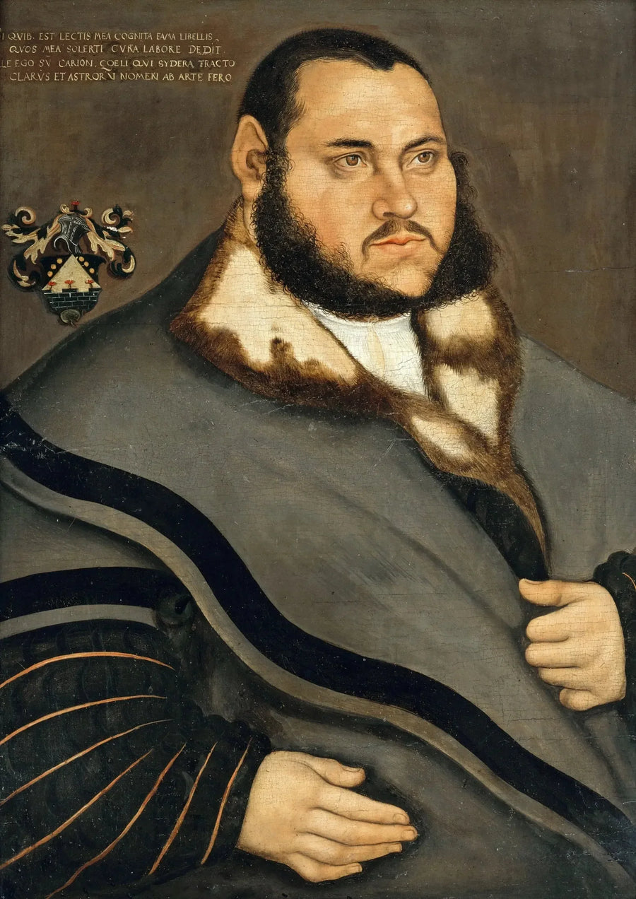 Portrett av Johannes Carion - Lucas Cranach den eldre