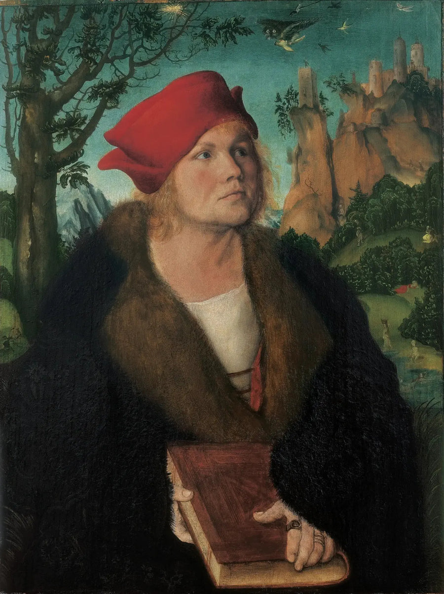 Portrett av Johannes Cuspinian - Lucas Cranach den eldre