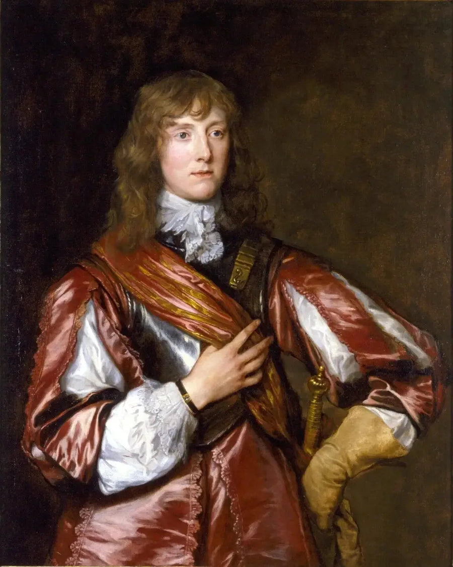 Portrett av John Belasyse, senere 1. Lord Belasyse av Worlaby (1614-1689) - Antoine van Dyck

Source:
Portrait de John Belasyse, plus tard 1er Lord Belasyse de Worlaby (1614-1689) - Antoine van Dyck