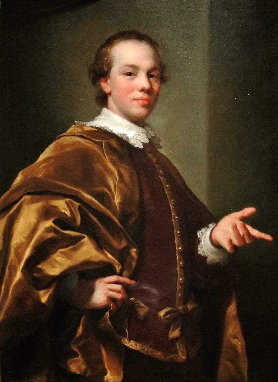 Portrett av John Vicomte Garlies, framtidig 7. jarl av Galloway, som Garlies-mester - Anton Raphael Mengs