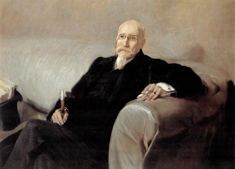 Portrett av José Echegaray - Joaquín Sorolla