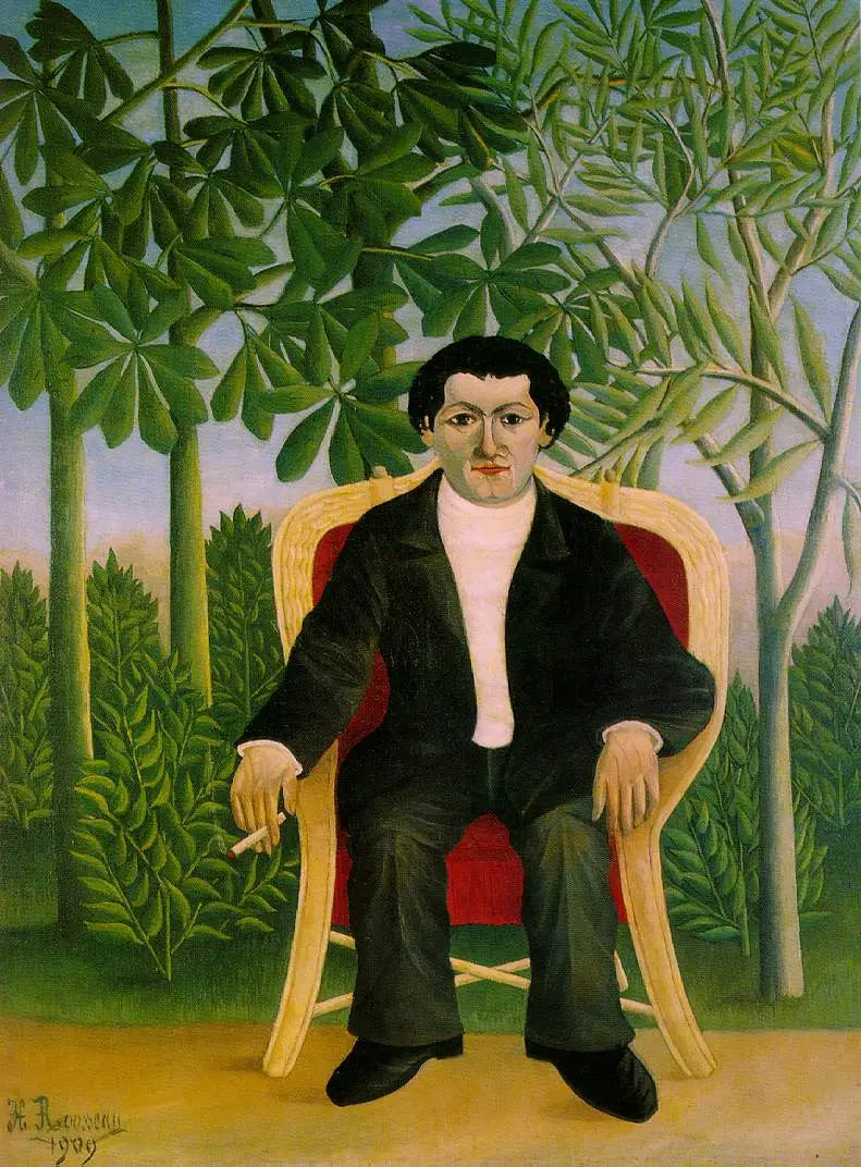 Portrett av Joseph Brummer - Henri Rousseau