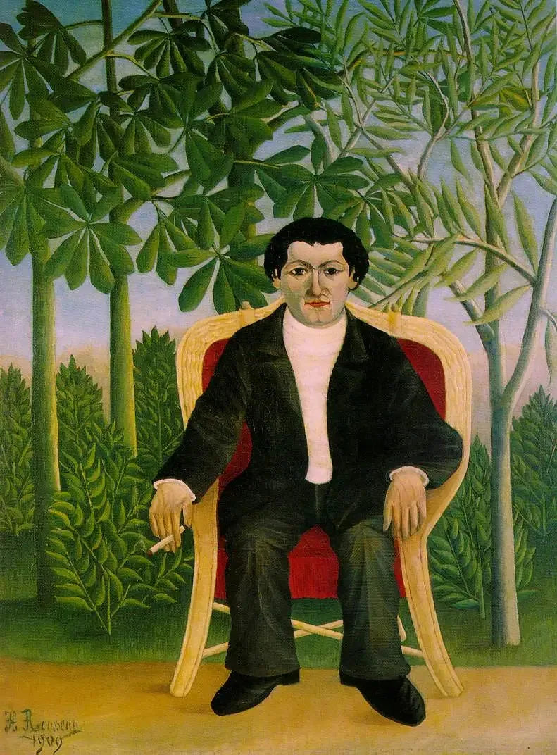 Portrett av Joseph Brummer - Henri Rousseau