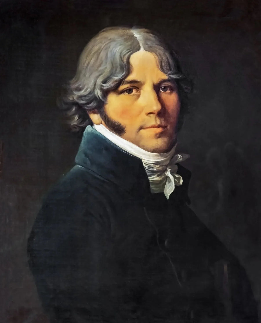 Portrett av Joseph Ingres, kunstnerens far - Jean-Auguste-Dominique Ingres