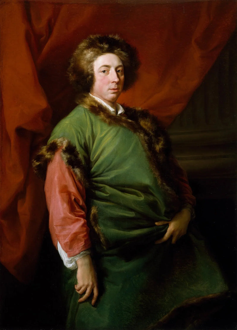 Portrett av Joseph Leeson, framtidig 1. greve av Milltown (1711-1783) - Pompeo Batoni