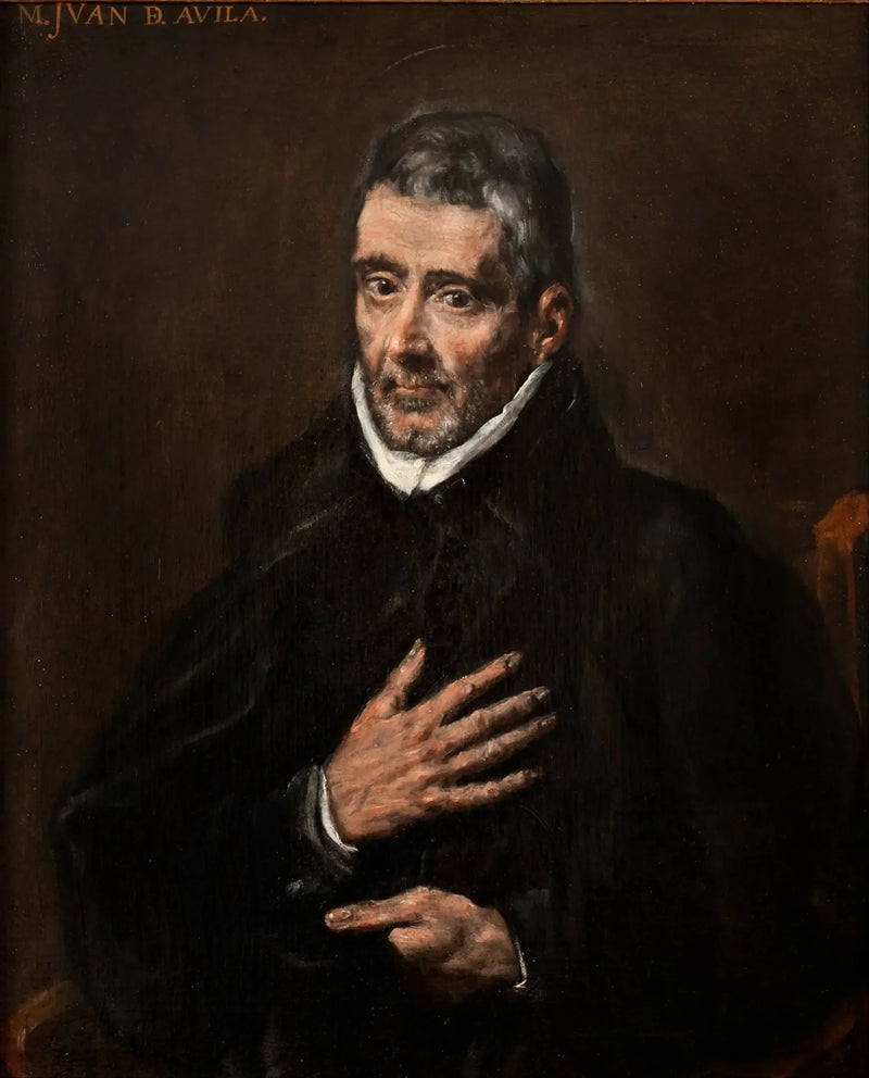 Portrett av Juan de Avila - El Greco