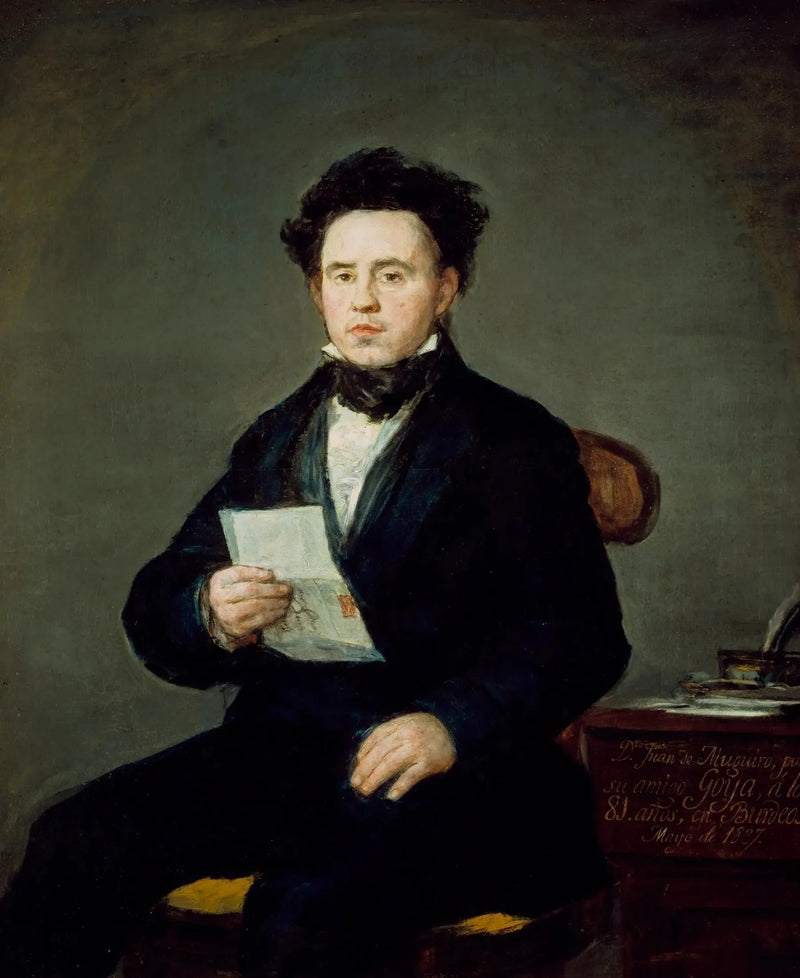 Portrett av Juan Bautista Muguiro - Francisco de Goya