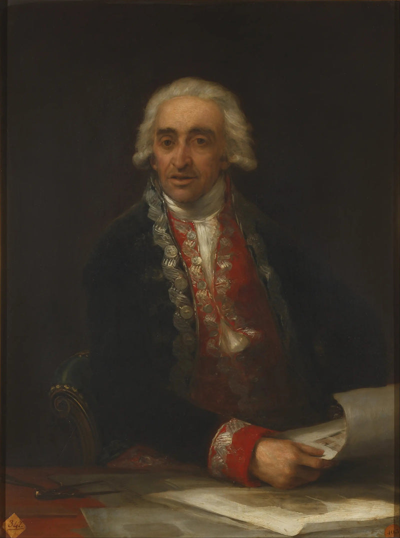 Portrett av Juan de Villanueva - Francisco de Goya