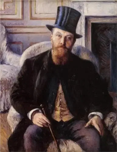 Portrett av Jules Dubois - Gustave Caillebotte