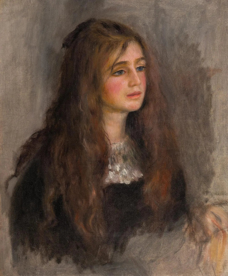 Portrett av Julie Manet - Pierre-Auguste Renoir