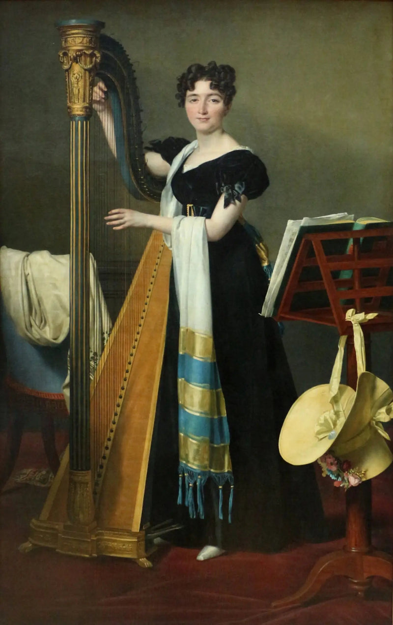 Portrett av Juliette de Villeneuve - Jacques-Louis David