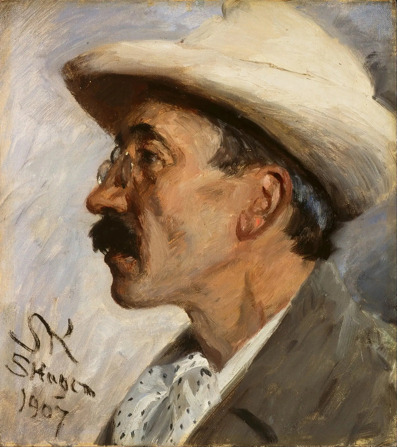 Portrett av Julius Paulsen (1860-1940) - Peder Severin Krøyer