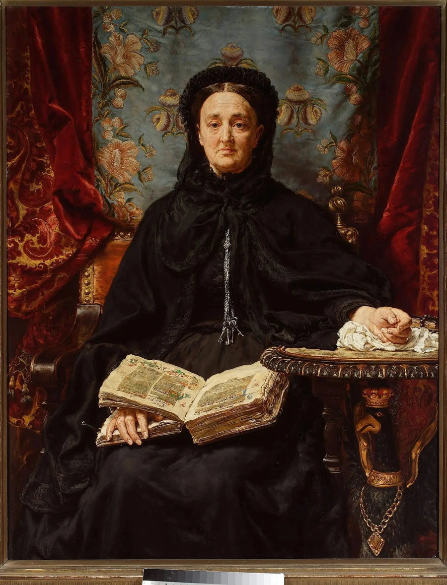 Portrett av Katarzyna Potocka født Branicka (1825-1907), hustru av Adam - Jan Matejko

Source:
Portrait de Katarzyna Potocka née Branicka (1825-1907), épouse d'Adam - Jan Matejko