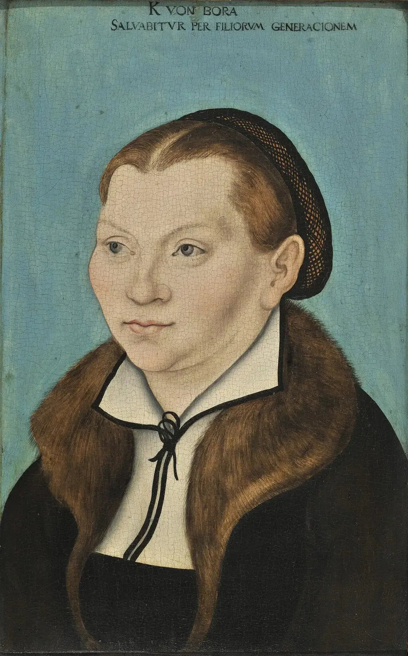Portrett av Katharina von Bora - Lucas Cranach den eldre