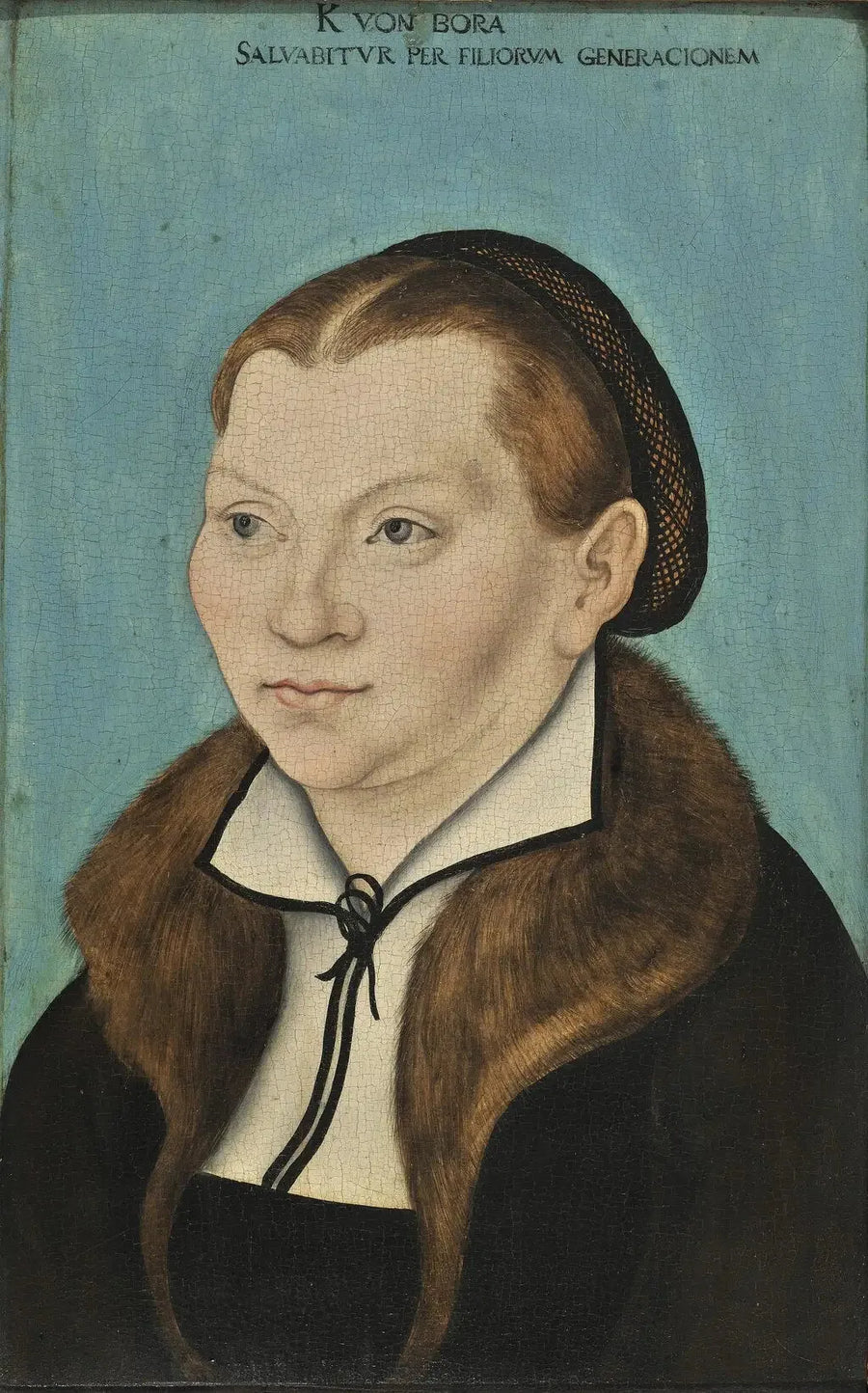 Portrett av Katharina von Bora - Lucas Cranach den eldre