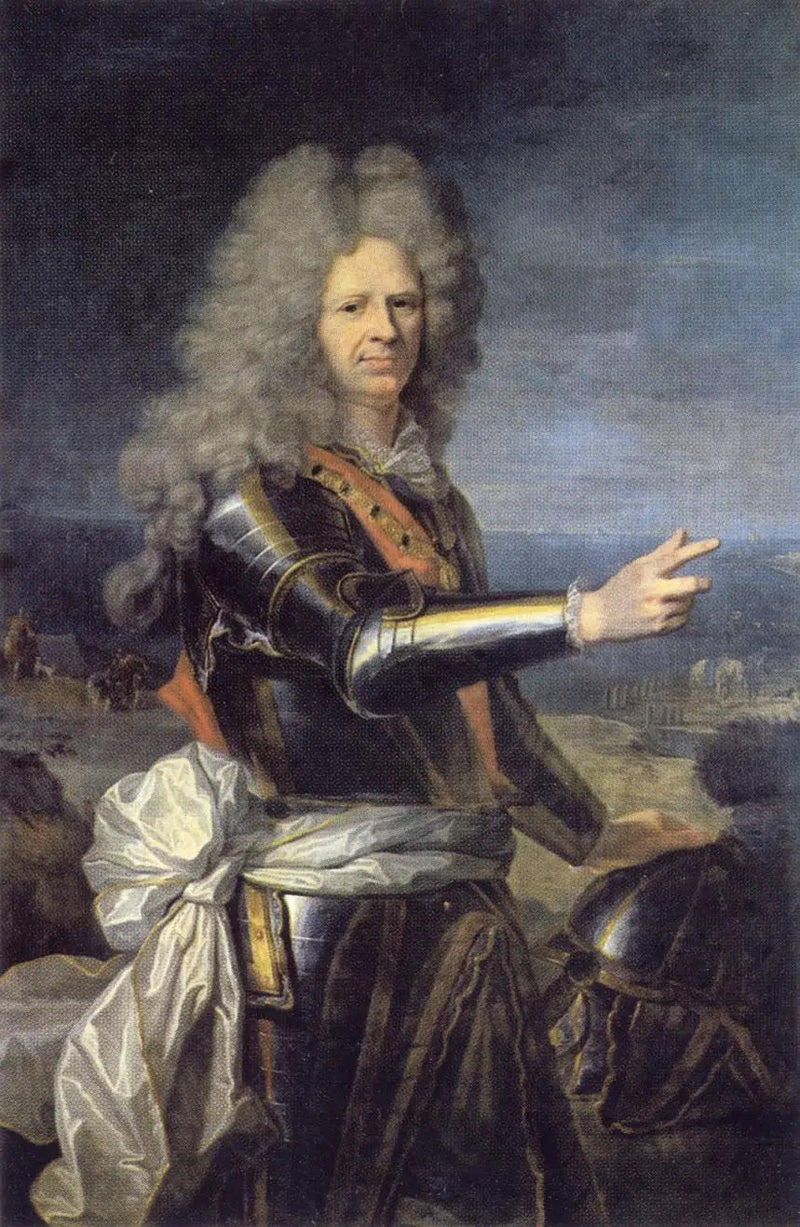 Portrett av admiral Ducasse - Hyacinthe Rigaud