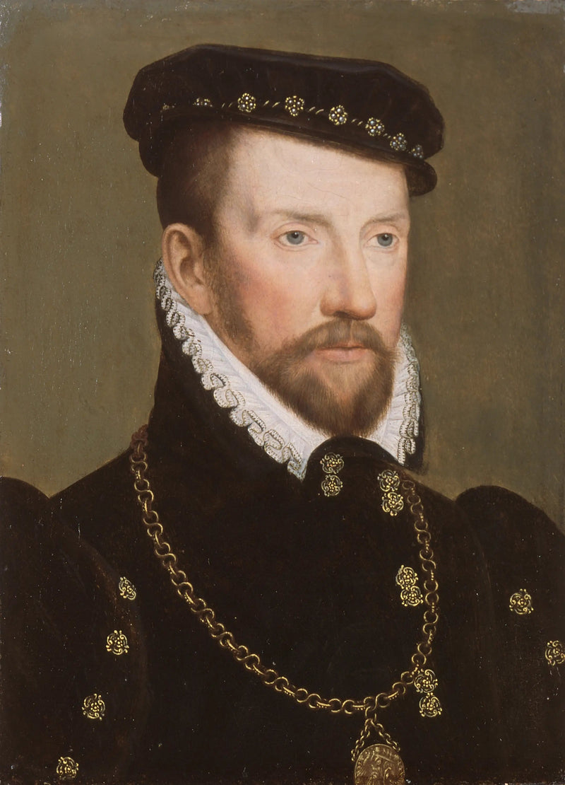 Portrett av admiral Gaspard II de Coligny - François Clouet

Source:
Portrait de l'Amiral Gaspard II de Coligny - François Clouet