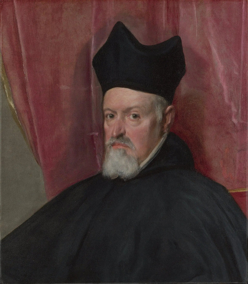 Portrett av erkebiskop Fernando de Valdés - Diego Velázquez