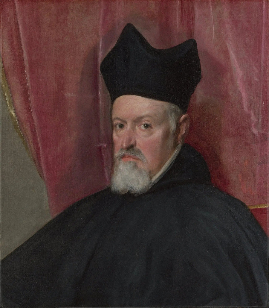 Portrett av erkebiskop Fernando de Valdés - Diego Velázquez