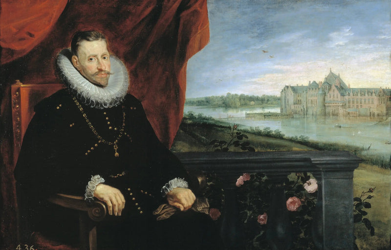 Portrett av erkehertug Albert av Østerrike - Peter Paul Rubens