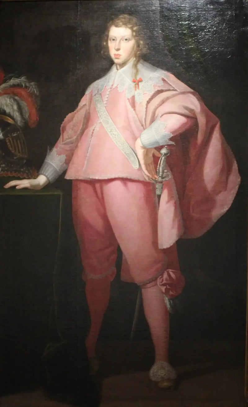 Portrett av erkehertug Ferdinand Karl av Habsburg, guvernør i Tirol - Lorenzo Lippi