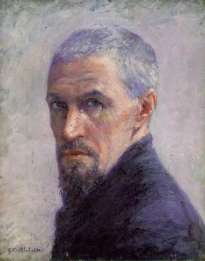 Portrett av kunstneren - Gustave Caillebotte