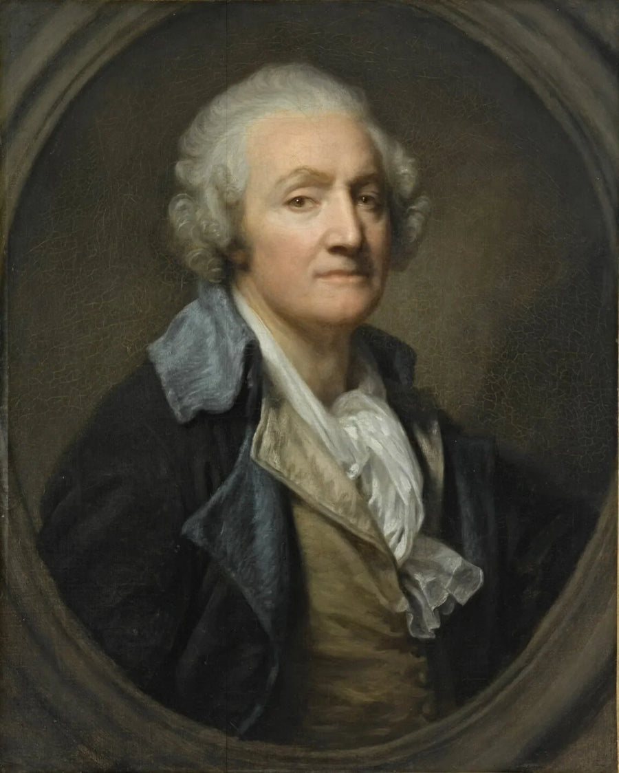 Portrett av kunstneren - Jean-Baptiste Greuze
