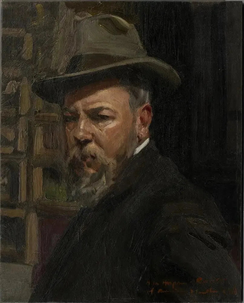 Portrett av kunstneren - Joaquín Sorolla