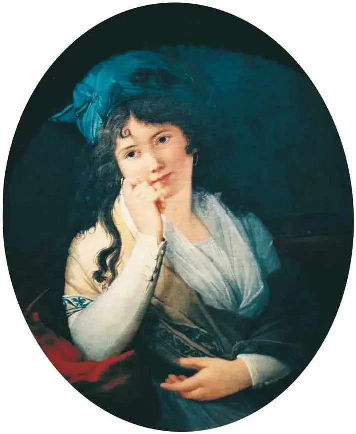Portrett av kunstneren - Marie-Guillemine Benoist