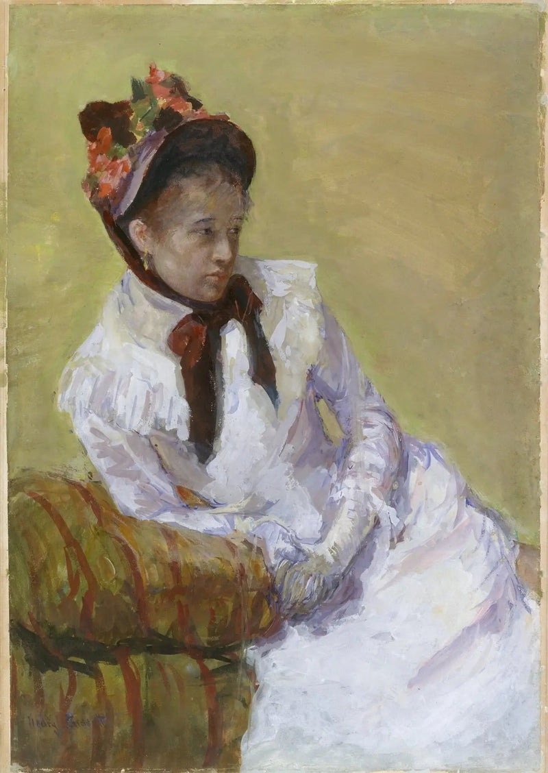 Portrett av kunstneren - Mary Cassatt