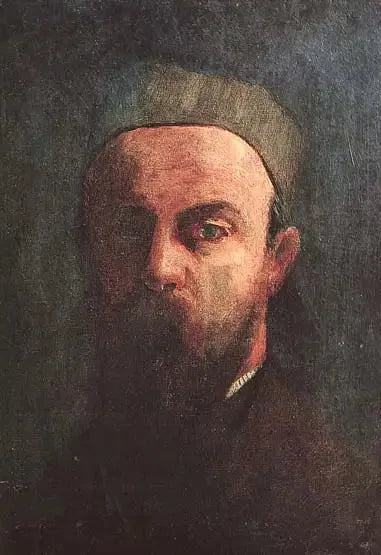 Portrett av kunstneren - Odilon Redon