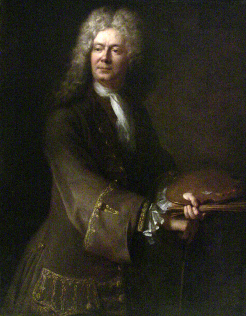 Selvportrett av kunstneren - Jean-Baptiste Jouvenet