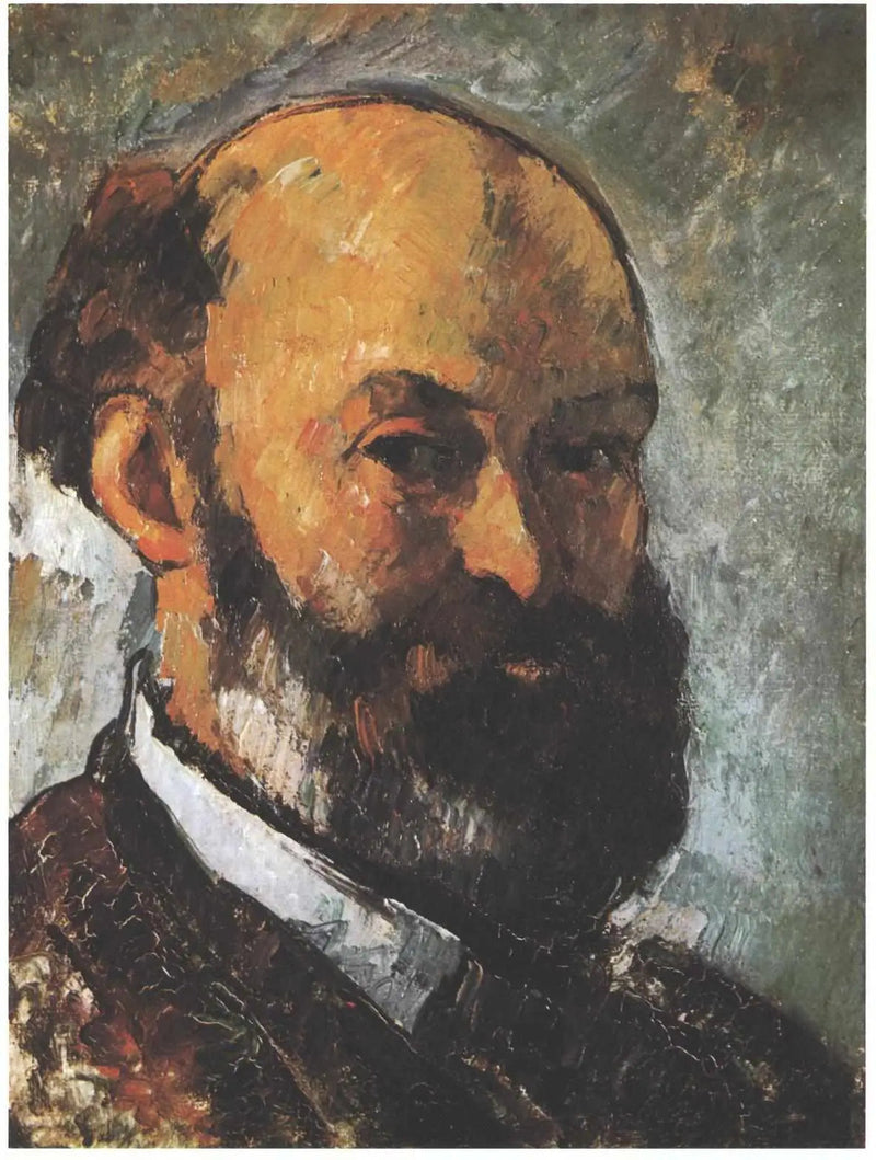 Portrett av kunstneren - Paul Cézanne