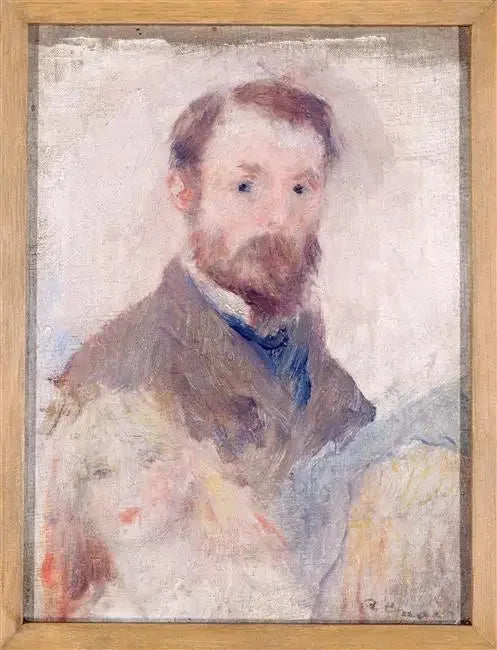 Portrett av kunstneren - Pierre-Auguste Renoir