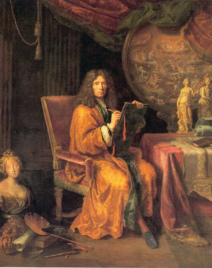 Portrett av kunstneren - Pierre Mignard