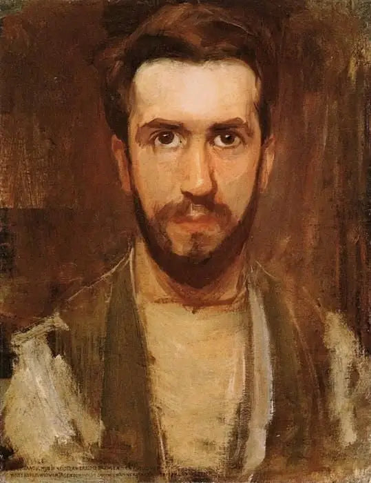 Portrett av kunstneren - Piet Mondrian