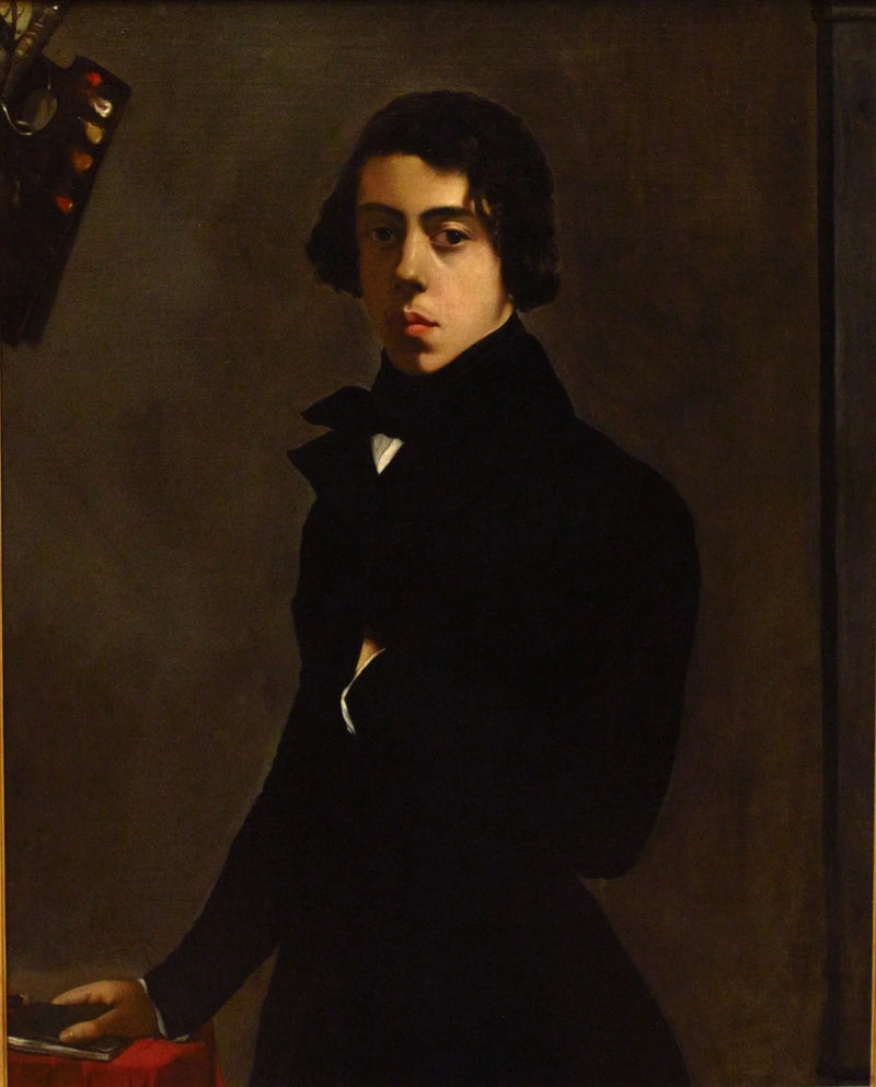 Portrett av kunstneren - Théodore Chassériau