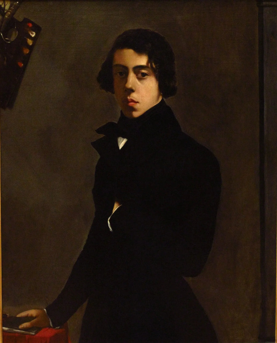 Portrett av kunstneren - Théodore Chassériau